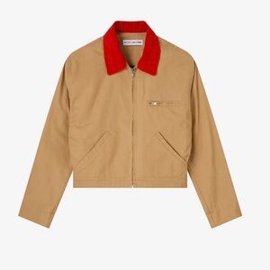 A.P.C. | Jackets & Coats | Apc Jacket Womens 36 Burgundy Corduroy